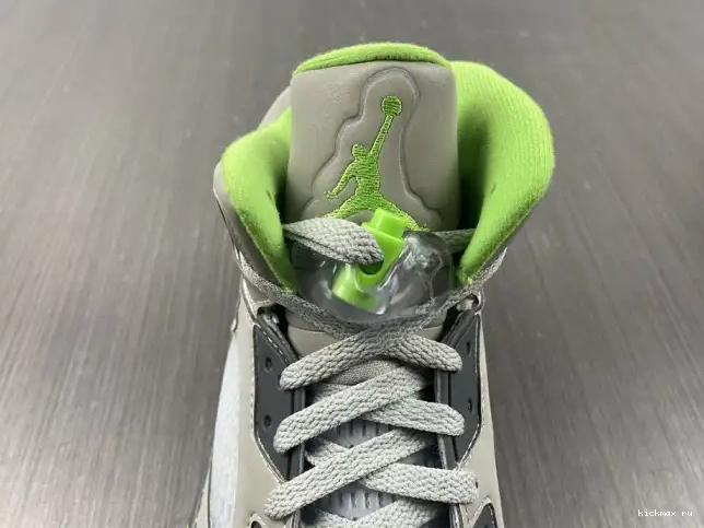 Cheap Kickmax DM9014-003 Bean (2022) Retro Jordan 5 Green 0417